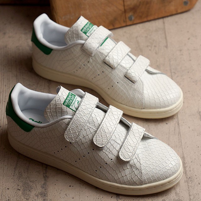 adidas stan smith snake print