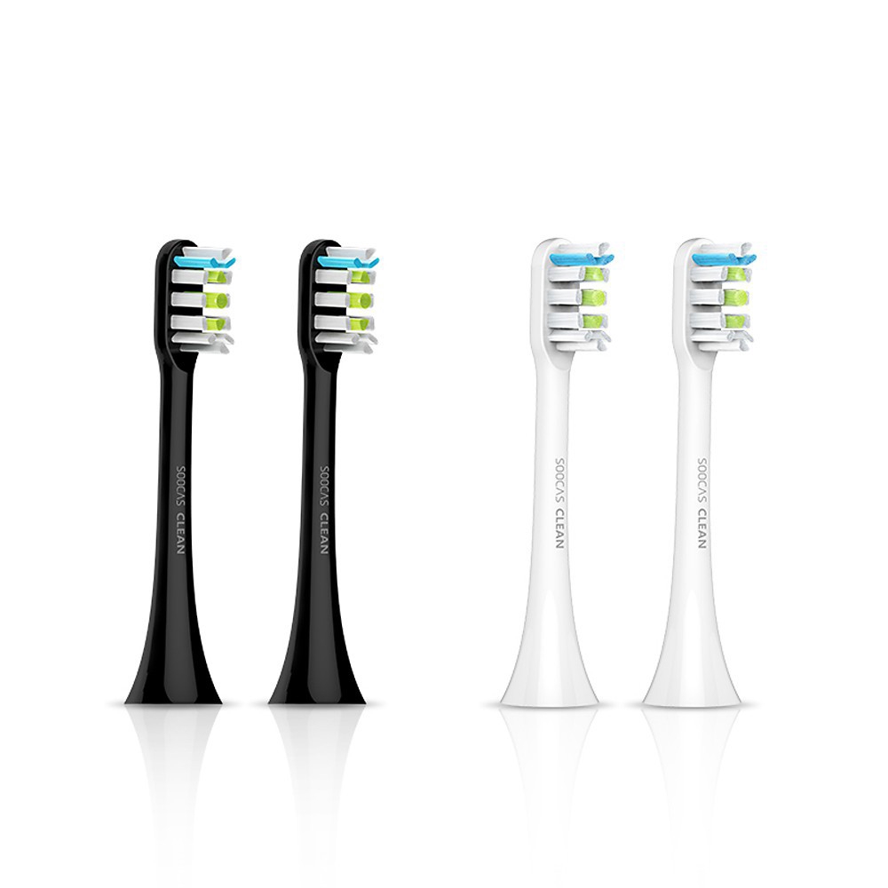 cleaning electric toothbrush head