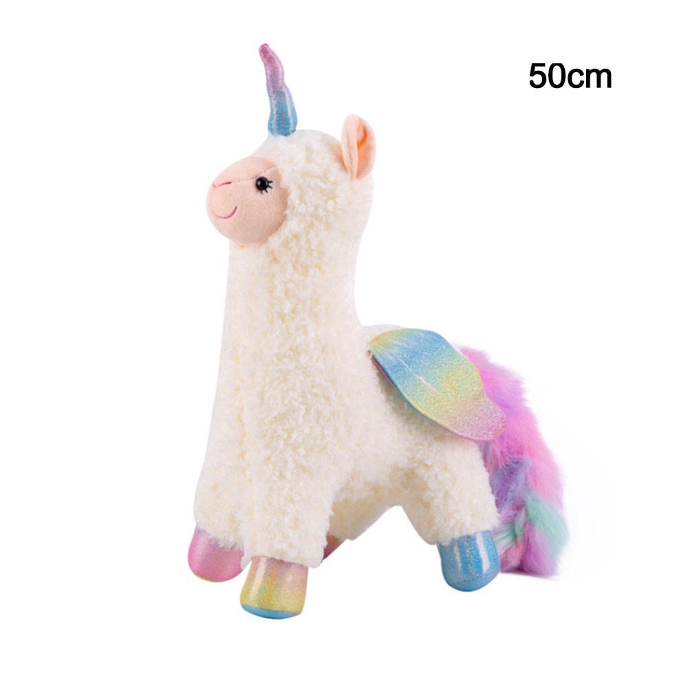 rainbow alpaca toy