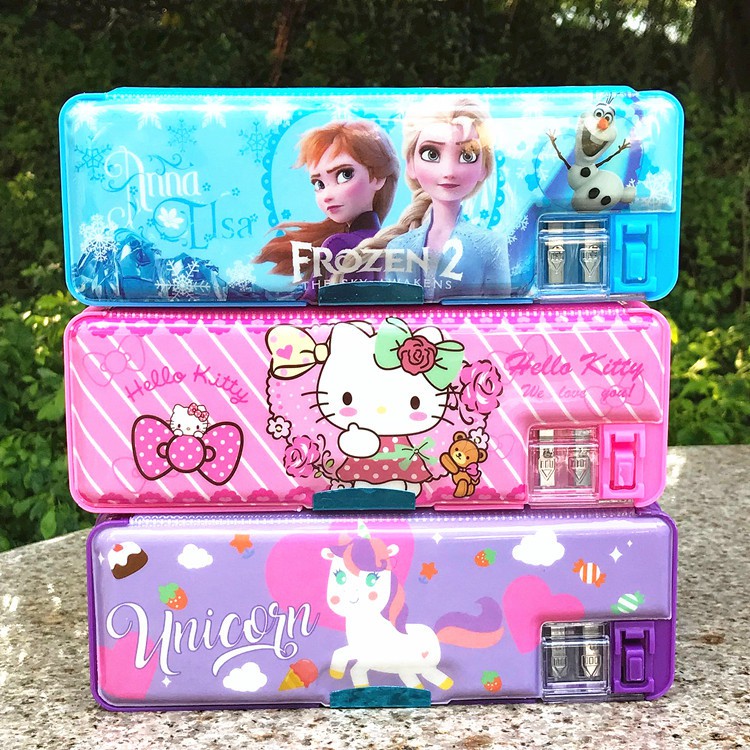 2 sided pencil box