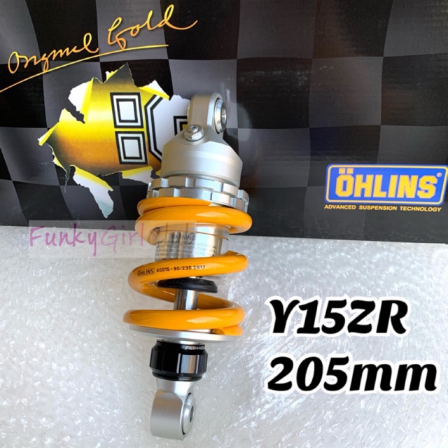 Shop Malaysia Ohlins Y15zr Lc135 Adjustable Monoshock 205mm Ohlin Monoshock Absorber Y15 Shopee Singapore