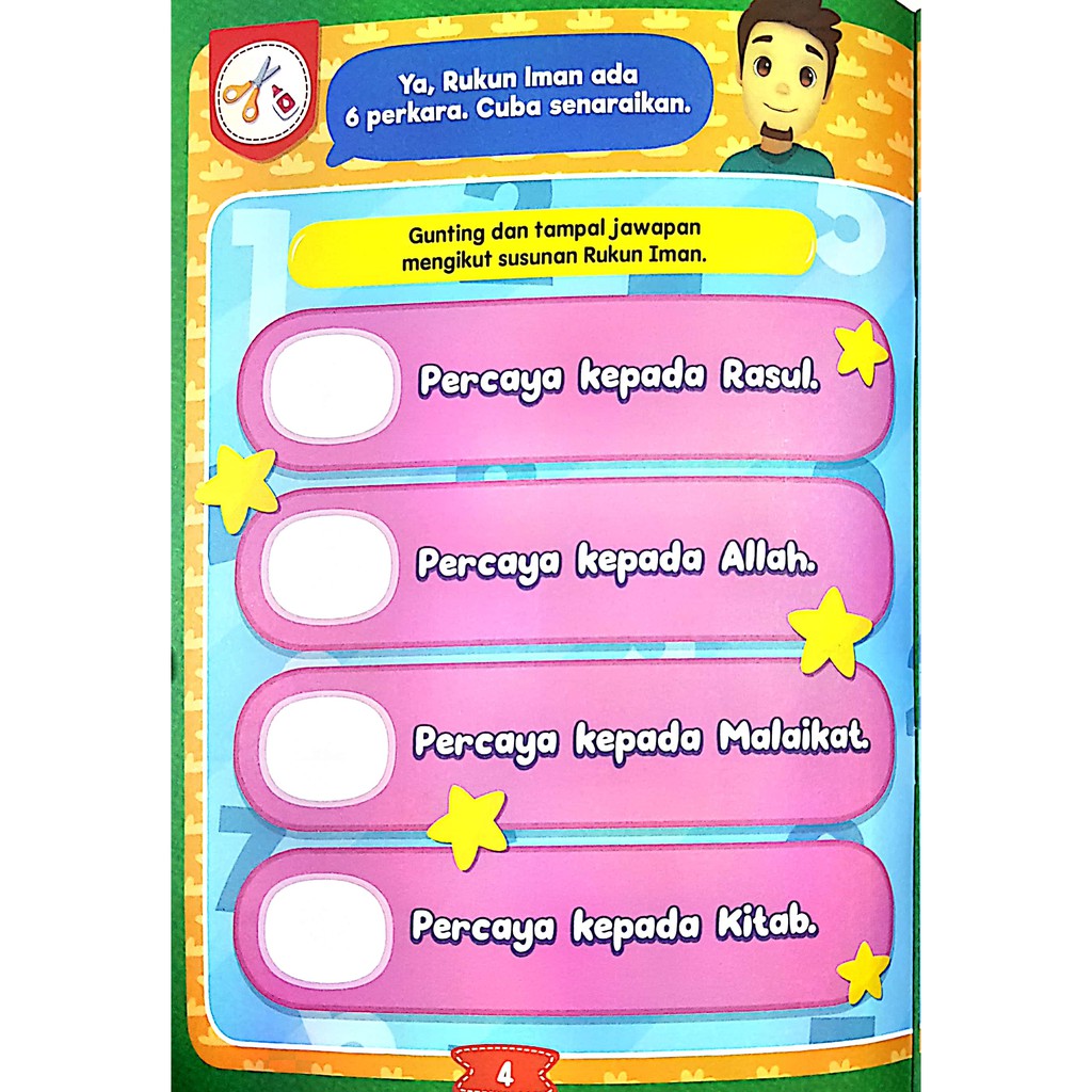 Activiti Book Omar Hana Islamic Description Description Solat 5 Times Primakids Pra School Ready Stock N Shopee Singapore