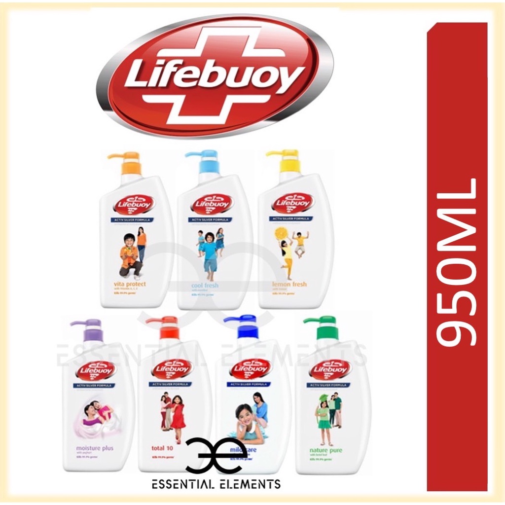 LIFEBUOY 950ML AntiBacterial Body WashAntibacterial Bath Bodywash