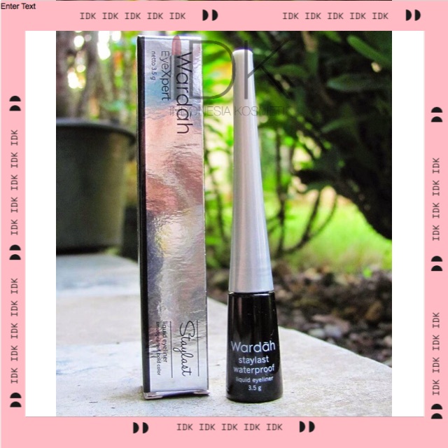 wardah eyeliner liquid