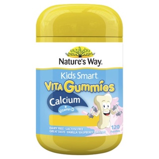 100% Genuine Nature's Way Kids  Smart Vita Gummies Calcium + Vit D (60) #1