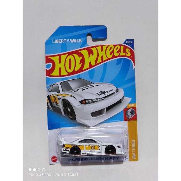 Hot Wheels LB Super Silhouette Nissan Silvia S15 LBWK White - F 2022 ...