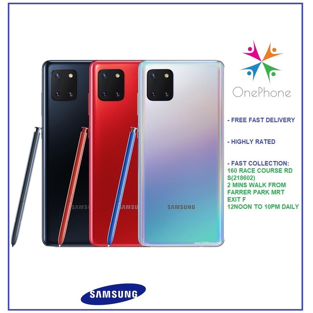 note 10 lite promotion