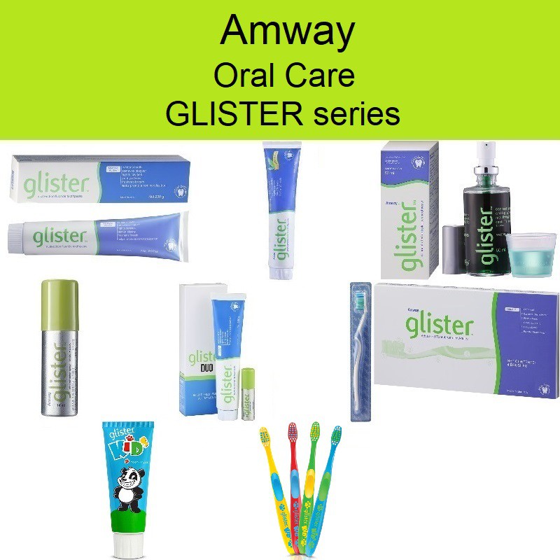 Amway Toothpaste Oral Care Glister Series Shopee Singapore