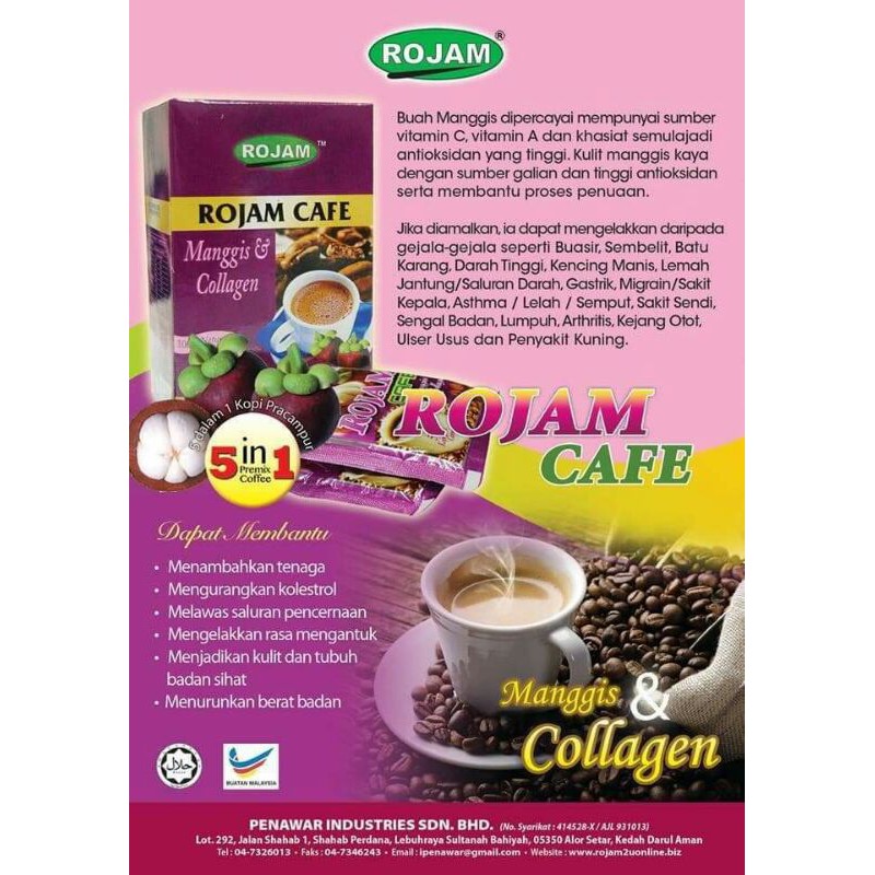 Mangosteen Coffee Collagen N Gamat Coffee Shopee Singapore