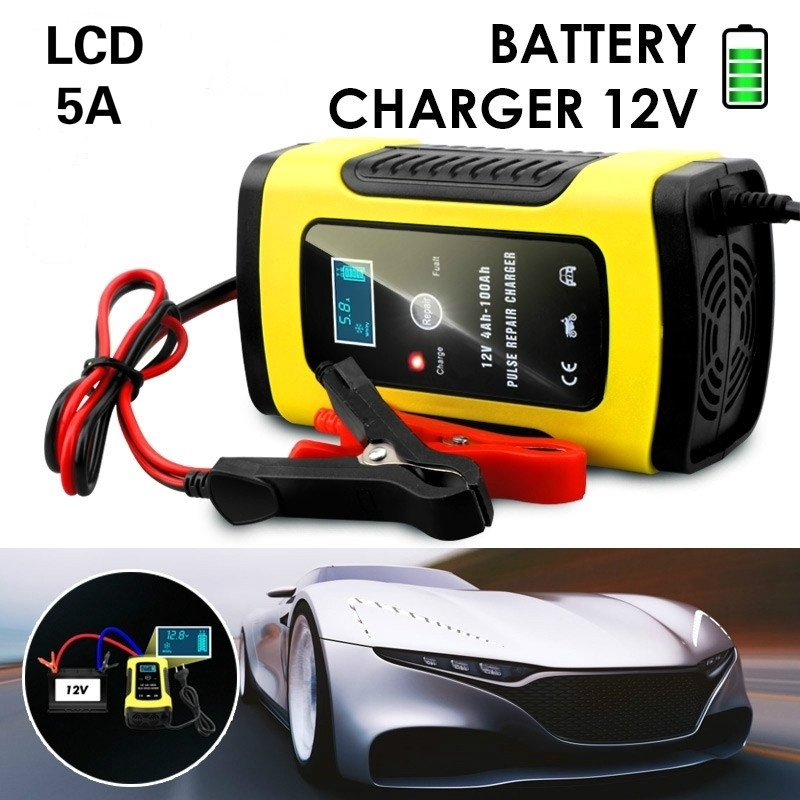 car battery charger shopee