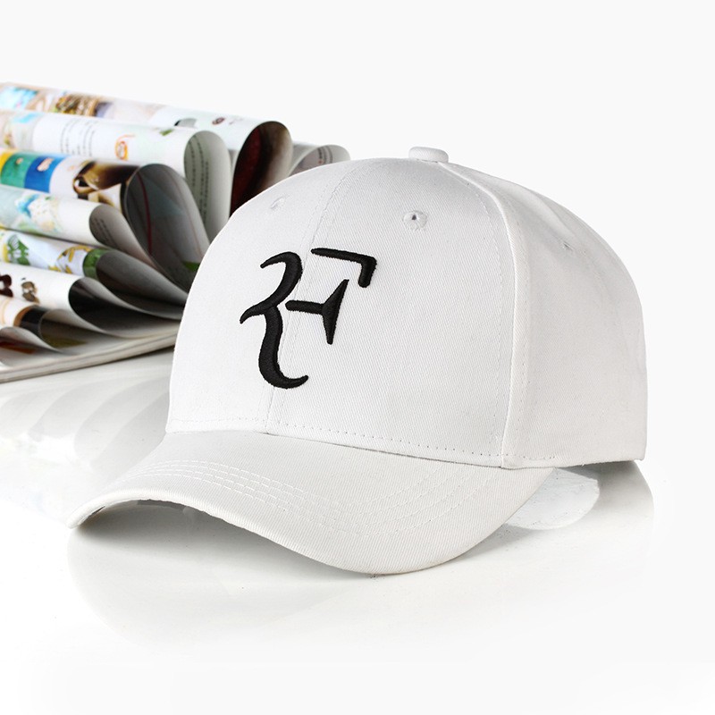 New Stylish Limited Edition Newest Men And Women Roger Federer Rf Hybrid Hat Tennis Cap Black Shopee Singapore