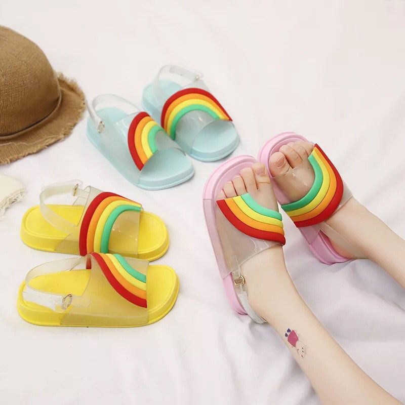 toddler boy rainbow sandals