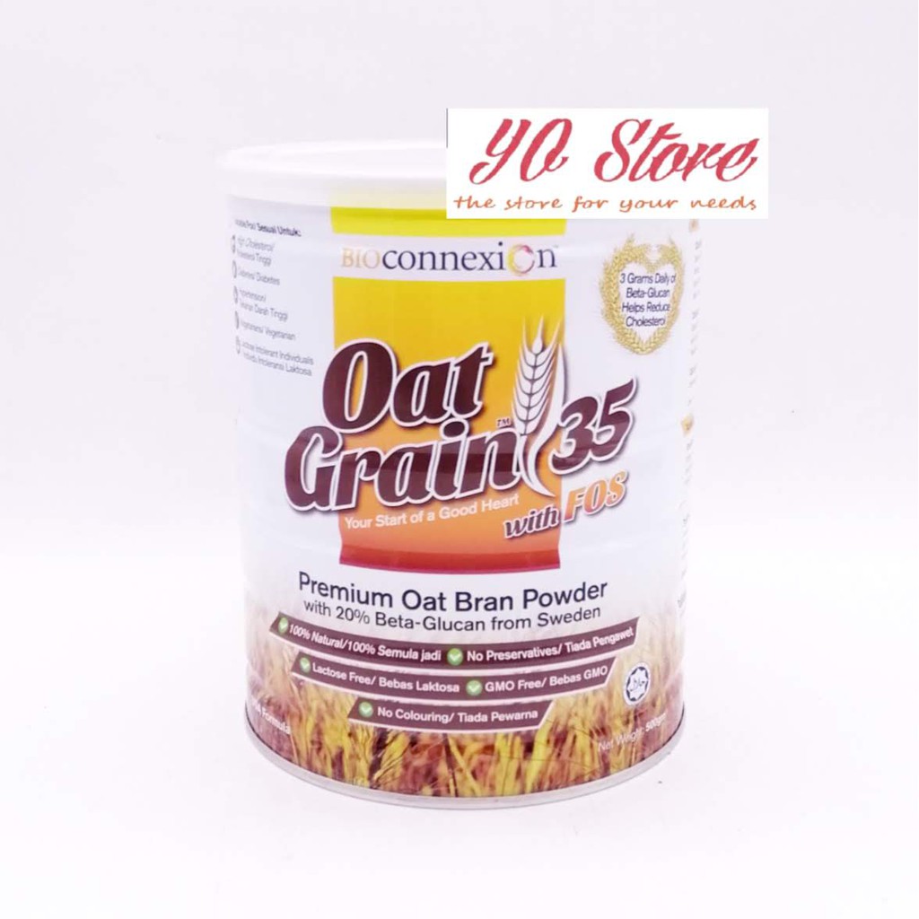 Shop Malaysia Oat Grain 35 500gm Shopee Singapore