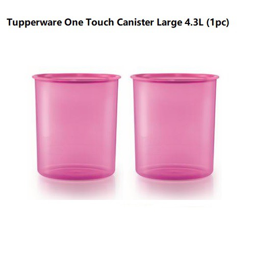 Tupperware One Touch Canister Large 4 3l Shopee Singapore
