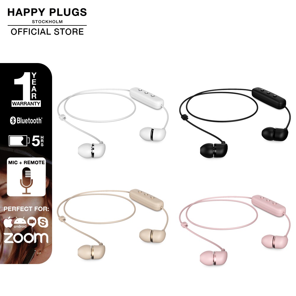 happy plugs in ear