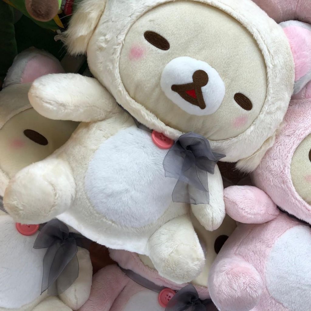 korilakkuma cat plush