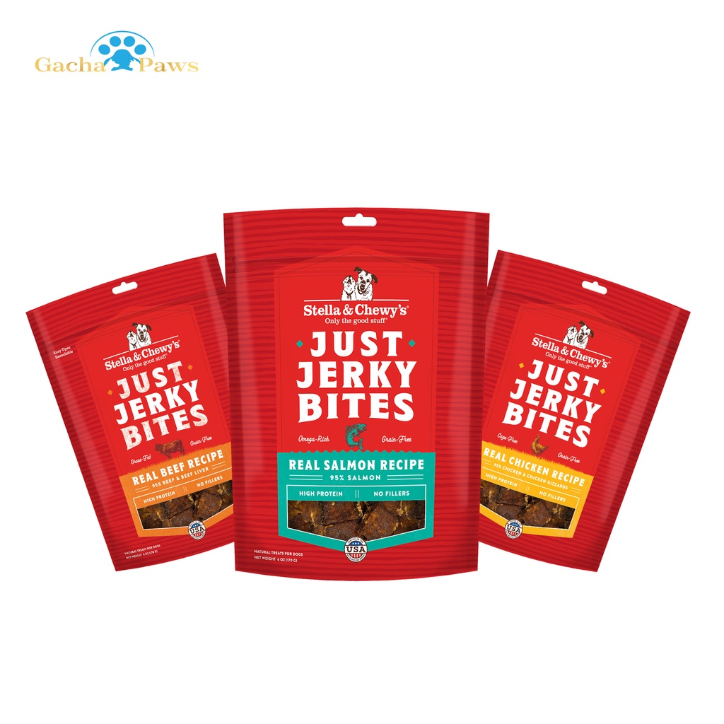 [Stella & Chewy's] Just Jerkey Bites 6oz (Beef/Chicken/Salmon) Shopee