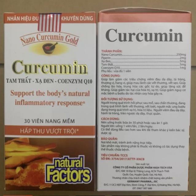 Curcumin Gold Tam That Black Turmeric Tablets Reduce Stomach Ulcers Duodenum Cancer 30 Capsules Shopee Singapore