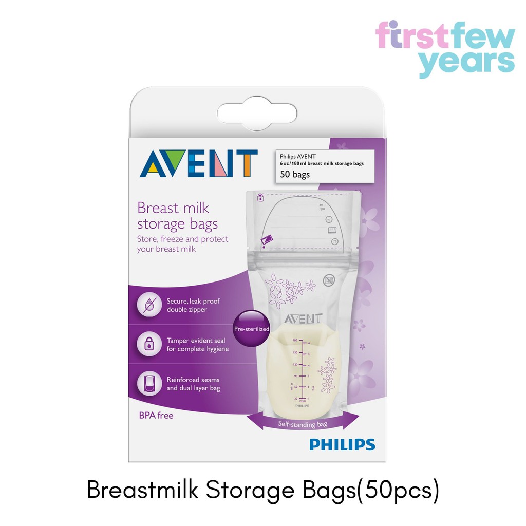 avent breast milk storage bags