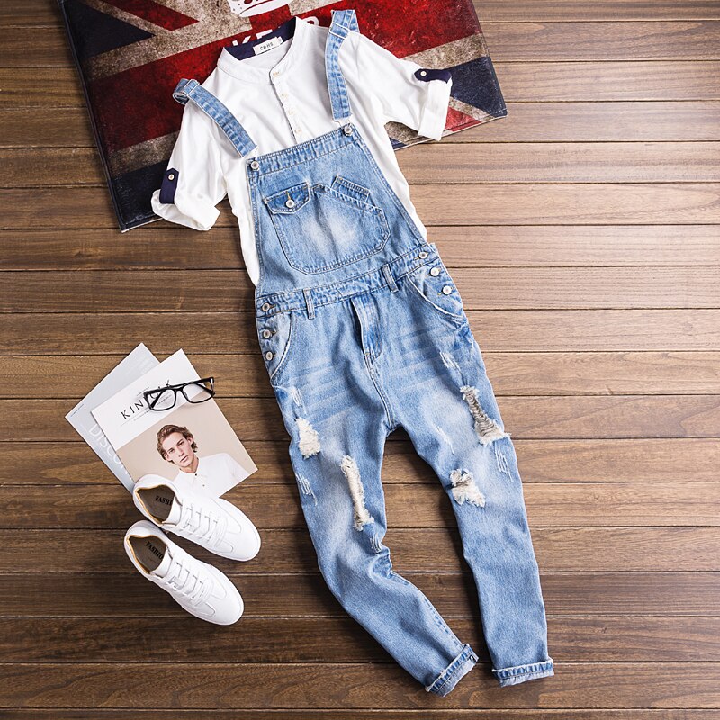 mens denim jumper