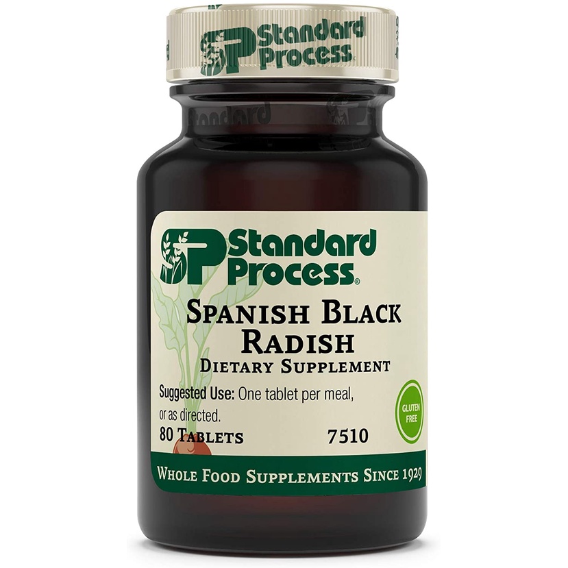 Standard Process Spanish Black Radish Whole Food Detox, Liver Support