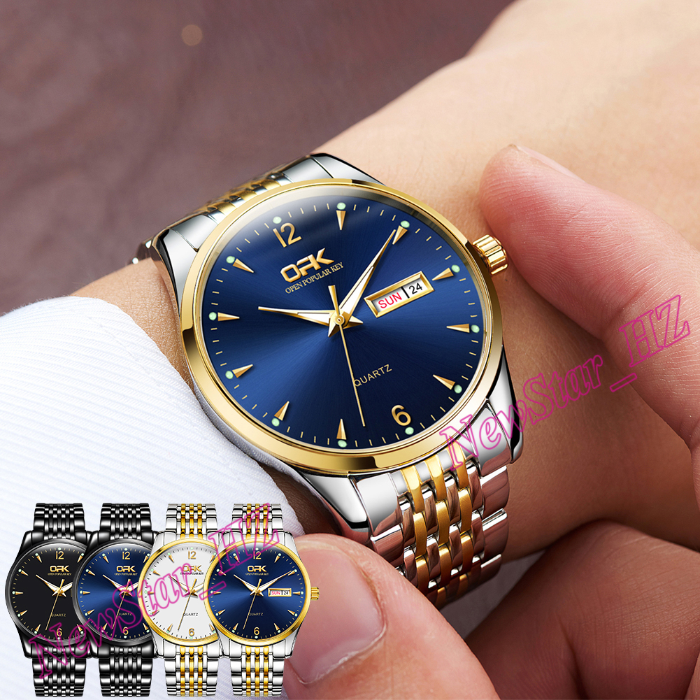 Business Quartz Men Watch Date Male Watches Watch Waterproof Jam Tangan Lelaki Men S Casual Watches Men Opk Jam Tangan Lelaki Jam Lelaki Jam Tangan Berjenama Men S Analogue Watch Luminous Men Watches With