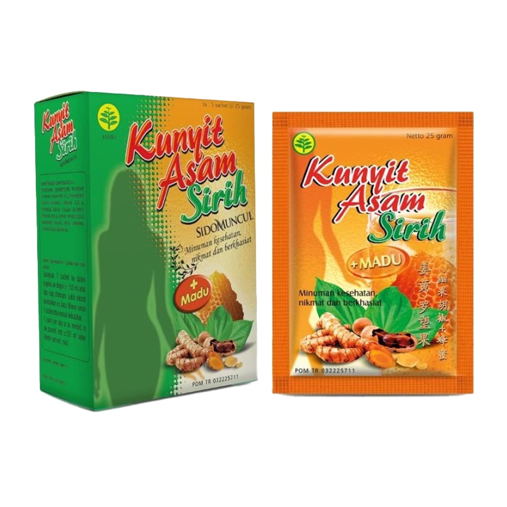 Kunyit Asam Sirih 5s x 25GR | Shopee Singapore