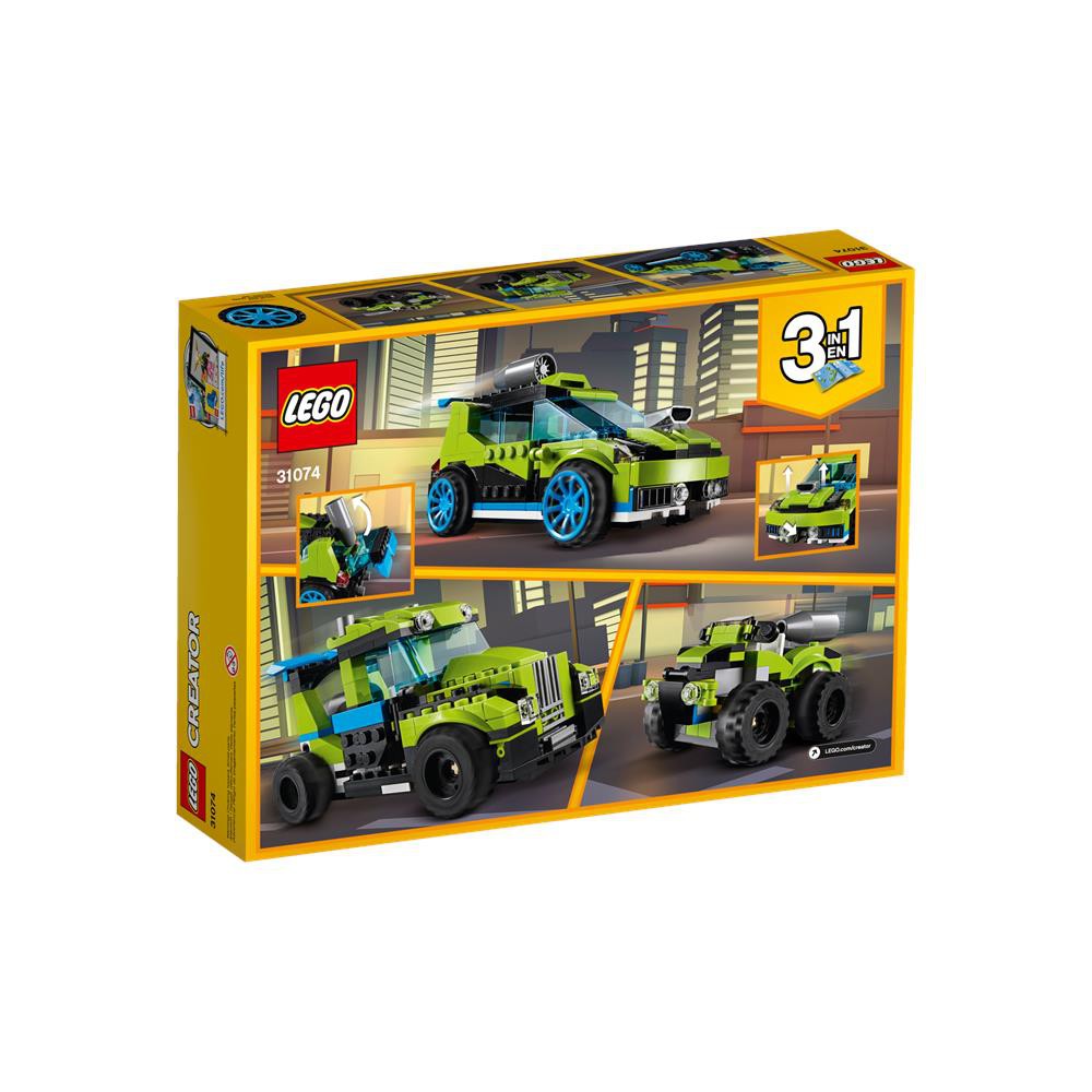 lego creator 3 in 1 rocket rally car