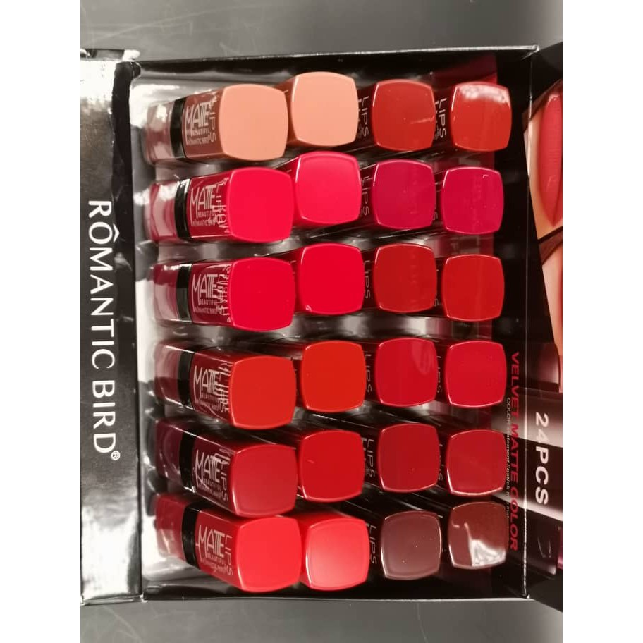 Romantic Bird Velvet Matte Lipstick | Lipstutorial.org