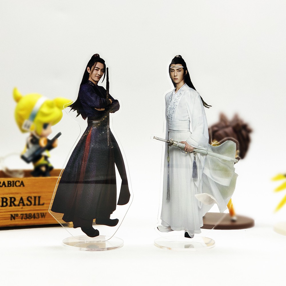 Mo Dao Zu Shi Live Action Chen Qing Ling Wei Wuxian Lan Wangji Acrylic Figure Shopee Singapore
