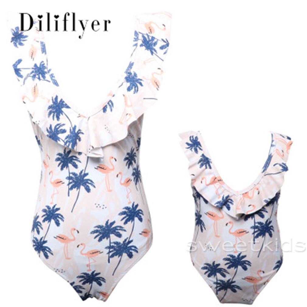 mom baby swimsuit