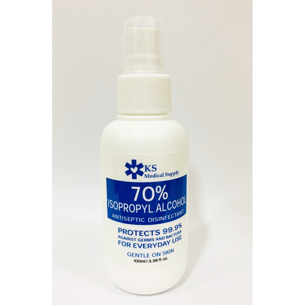 HOSPITAL GRADE 70% Isopropyl Alcohol Antiseptic Disinfectant Spray ( SG ...