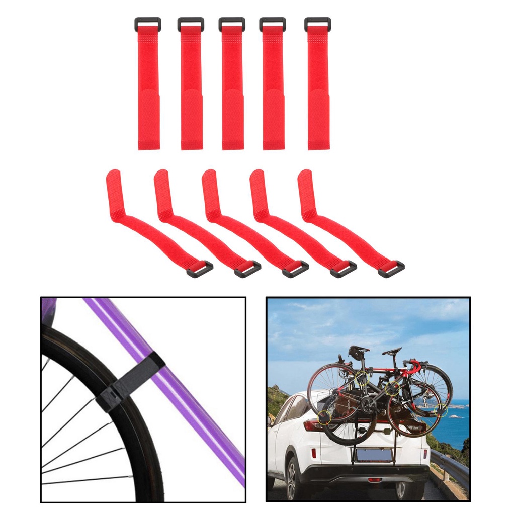 Details about   2pcs Adjustable Bike Rack Strap Bicycle Wheel Stabilizer Cinch Straps Tie Down 