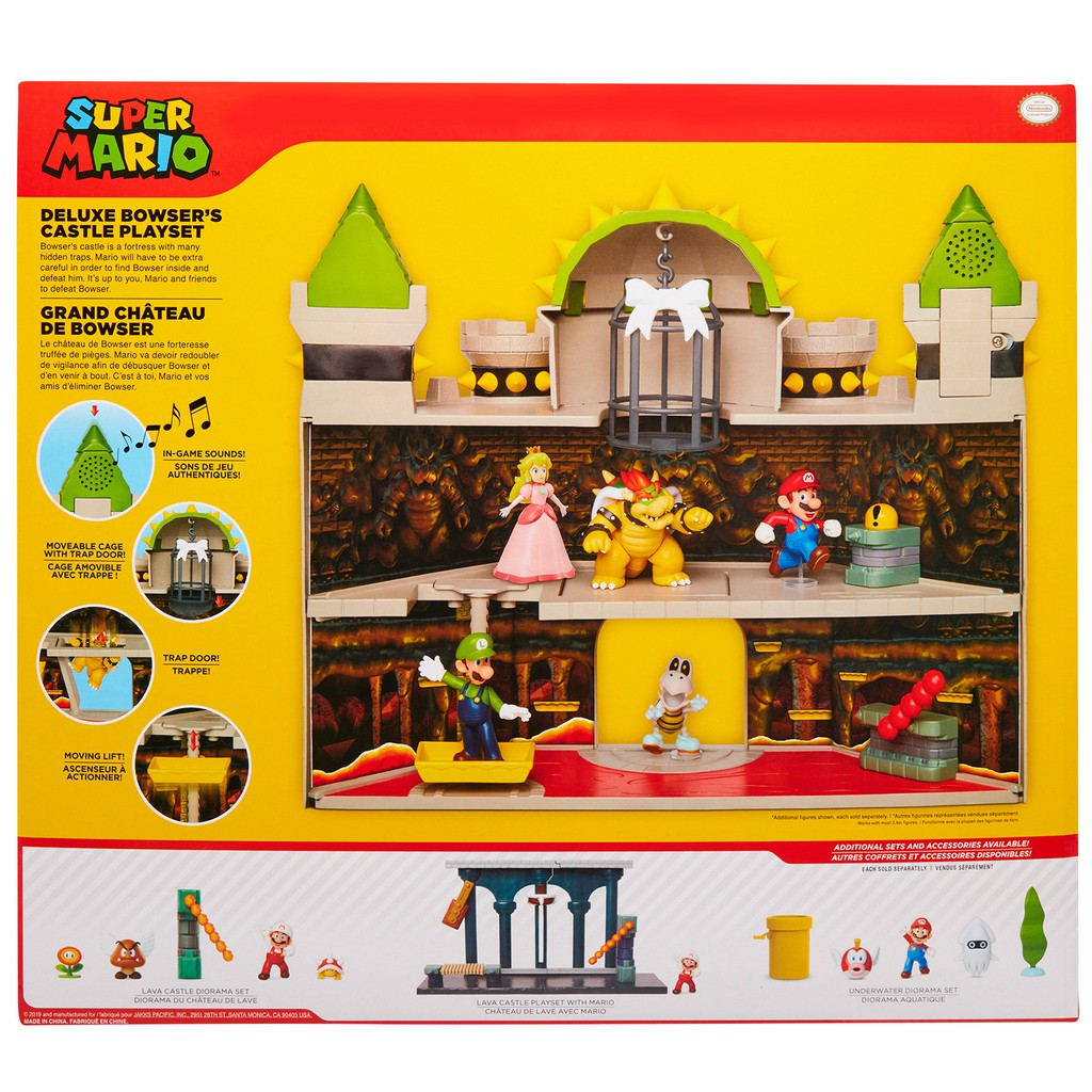 mario castle playset