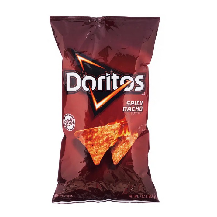 Doritos Tortilla Chips - Spicy Nacho 198.4g | Shopee Singapore