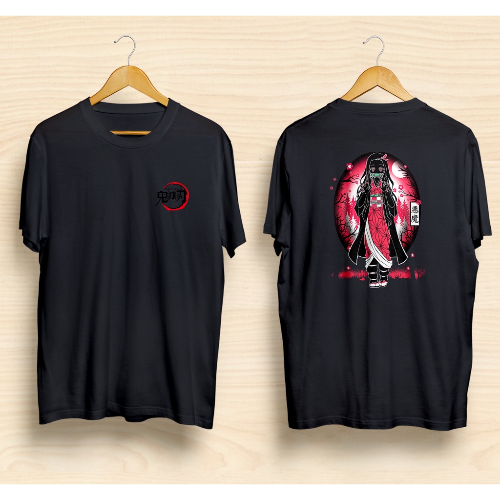 Nezuko T-Shirt Kamado Kimetsu No Yaiba Demon Slayer - DS01 | Shopee ...