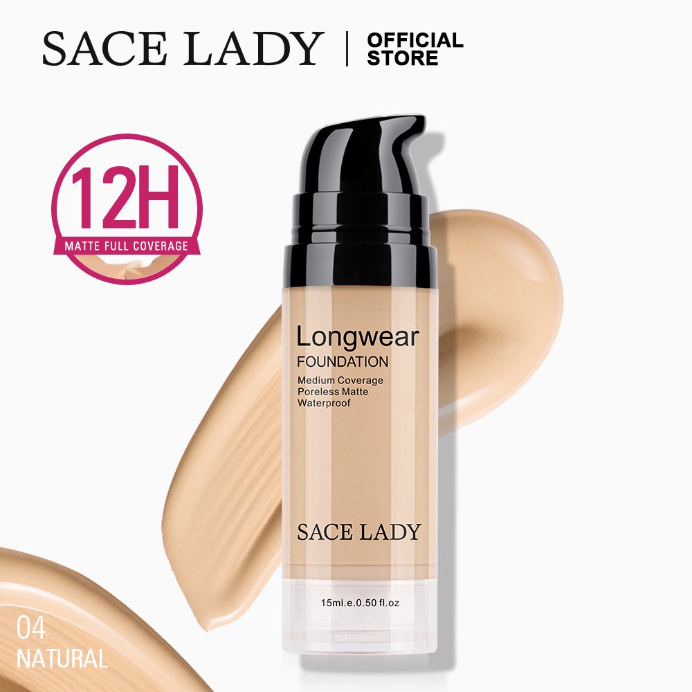 SACE LADY Liquid Foundation Matte Full Coverage Finish