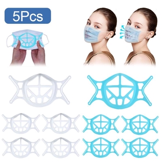 Image of 5pcs/10pcs 3d Face Mask Bracket Internal Support Frame For Face Protection Internal Silicone Support Frame