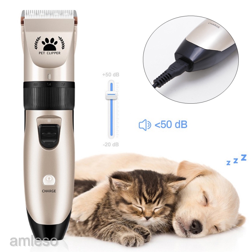 low noise dog clippers