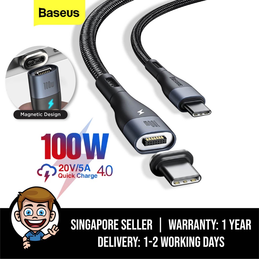 USB C Cable, BASEUS 100W USB C To Type C Data Cable 5A Fast