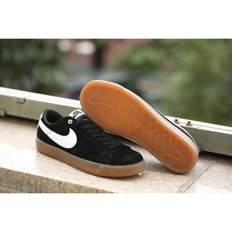 zoom leather shoes