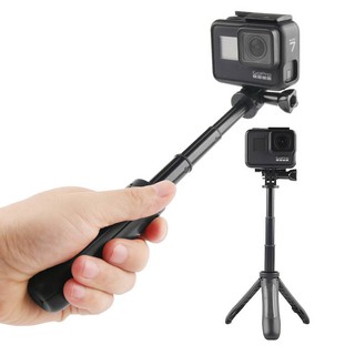 Mini Tripod Camera Holder, Handheld Mini Tripod Selfie Stick Monopod for DJI Action 2/Gopro Hero 9 8  7 Camera