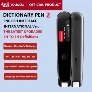 【SG STOCK】Youdao Dictionary pen 2 international version ，EN - EN definition Bilingual learning essential assistant