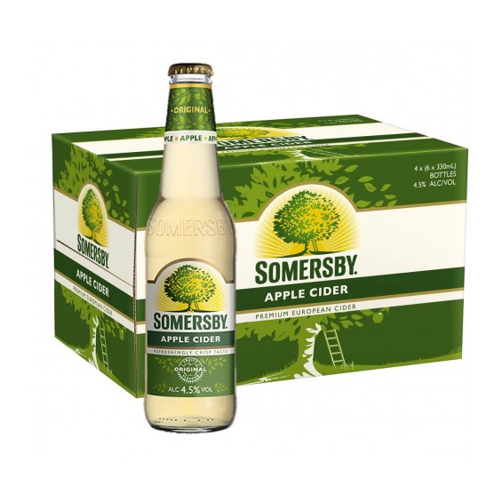 Somersby Apple Cider 330ml x 24 bottles | Shopee Singapore