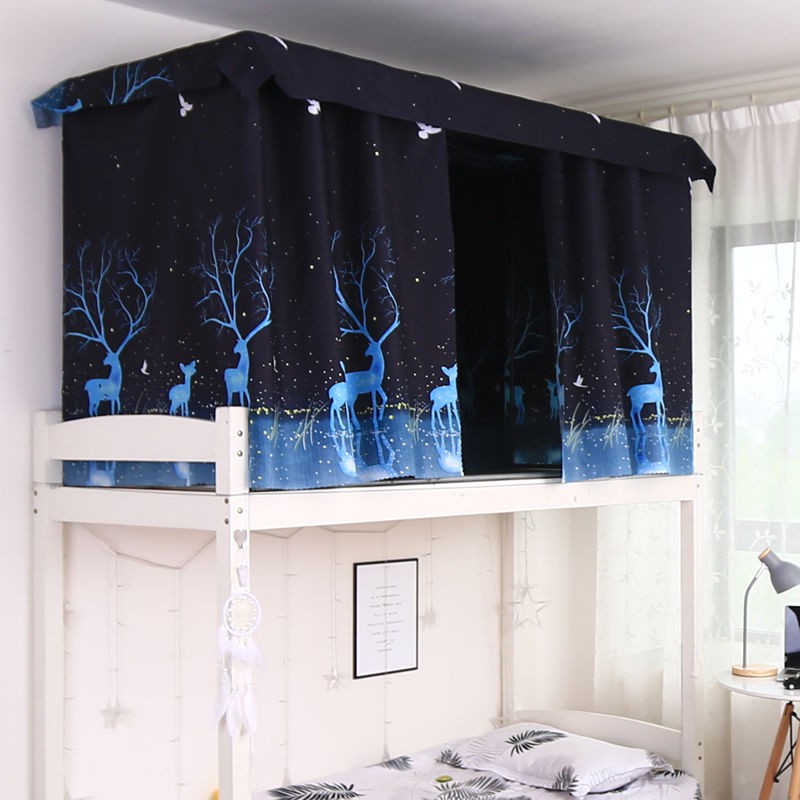 Bed Curtains College Dormitory Bedroom Single Bed床帘大学生宿舍寝室单人床上下铺床帘透气款半遮光床围男女生帘子ft0m0k6b5i 5 5 Shopee Singapore