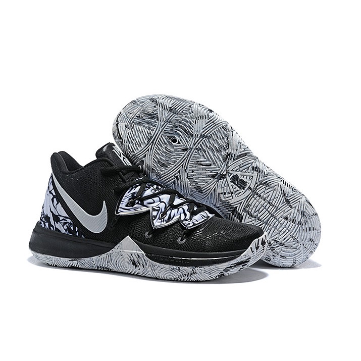 kyrie 5 black and gray