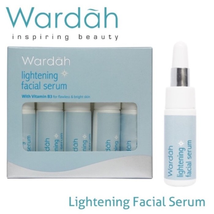 wardah serum lightening ampoule