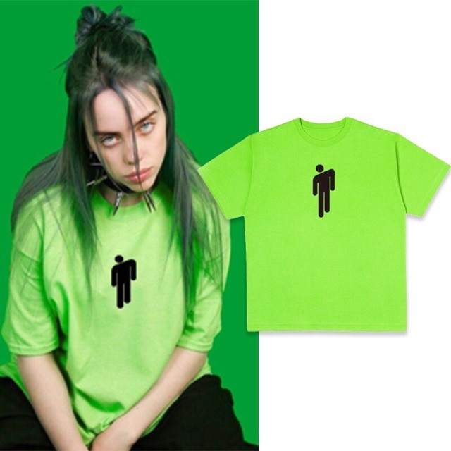 Billie Eilish T Shirt Logo T Shirt Shopee Singapore