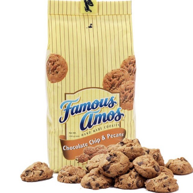 Famous Amos Cookies Original Free Shipping Chocolate Chip Cookies Shopee Singapore