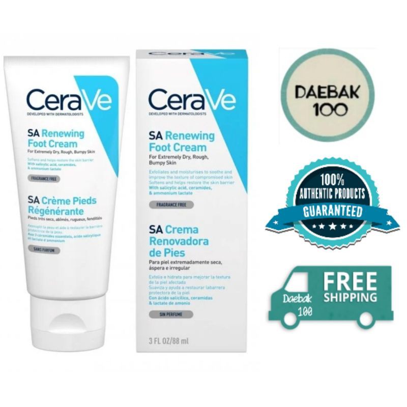 cerave for feet